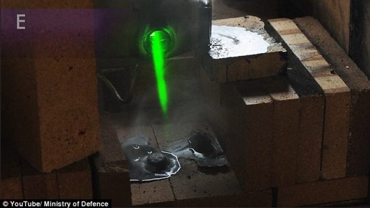 vũ khí laser kiểu Star Wars có thể cắt xuyên máy bay địch